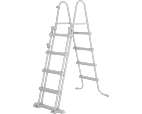 Schwimmbadleiter aus Kunststoff mit vier Stufen