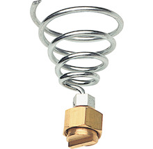 Spiralförmiger Abflussreiniger aus Metall