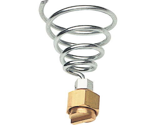 Spiralförmiger Abflussreiniger aus Metall