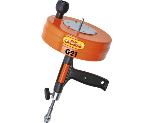 Abflussspirale mit Handgriff zur Rohrreinigung