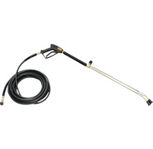 Doppelstrahlrohr mit Pistole und Schlauch