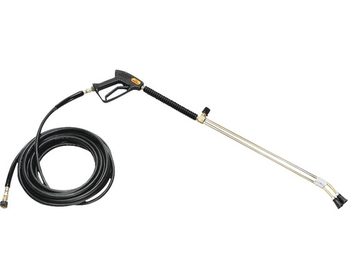 Doppelstrahlrohr mit Pistole und Schlauch