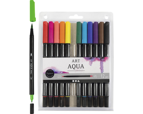 Art Aqua Marker Set mit zwölf Stück