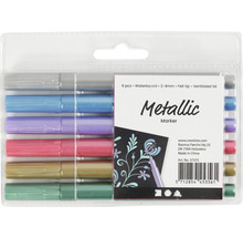 Metallic-Marker 6 Stück
