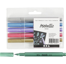 Metallic-Marker 6 Stück
