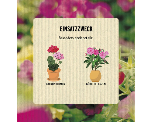 Informationen über die Eignung von Balkonblumen und Kübelpflanzen.