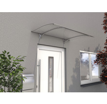 Vordach aus Acrylglas über einer Haustür