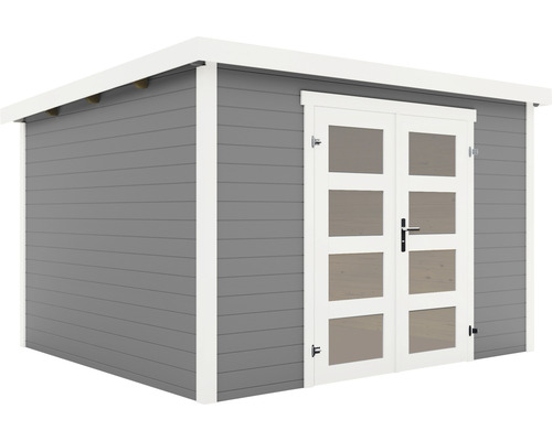 Gartenhaus mit Doppeltür und Fenster