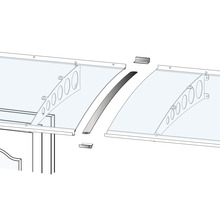 Verbindungsstück für Vordach