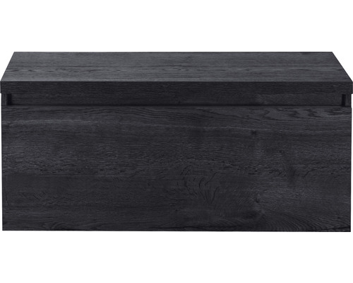 Waschtischunterschrank Sanox Frozen Frontfarbe black oak BxHxT 100,2 x 43,6 x 45 cm Waschtischunterschrank aus Holz