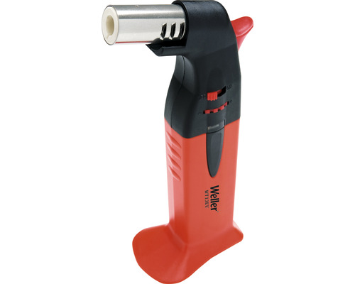 Weller WT13EU Butangas betriebener Brenner mit Piezo-Einhand- Selbstzündung. Weller Lötlampe