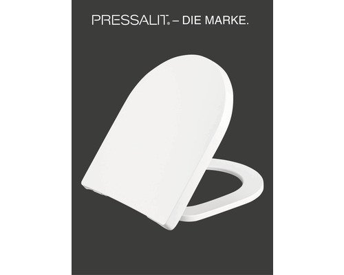 Pressalit WC-Sitz Design D 2.0 weiß Absenkautomatik 1152011-DK3999