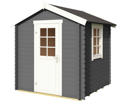 Gartenhaus aus Holz mit Tür und Fenster