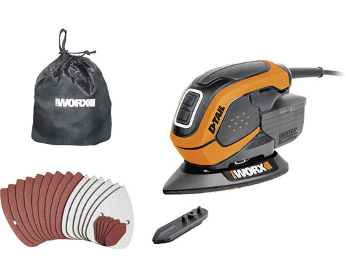 Multischleifer WORX 65W D-Tail Duststop-Microfilter WX648, | HORNBACH