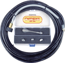 CYBEKE Rohrreinigungsset mit Schlauch und Düsen im Koffer