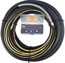 Rohrreinigungsset mit Schlauch und Düsen