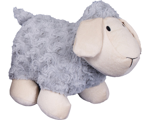 Graues Stoffschaf als Kuscheltier