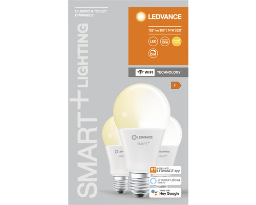 LEDVANCE Classic A 100 E27 dimmbare LED Lampe