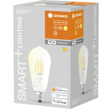 Ledvance Smart WIFI LED-Lampe ST64 dimmbar E27/5,5W (60W) klar 806 lm 2700 K warmweiß-thumb-3