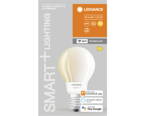 LEDVANCE Filament Classic A 100 E27 dimmbare LED Lampe