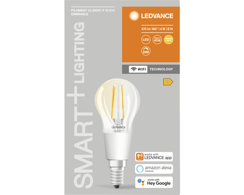LEDVANCE Smart+ Classic P40 E14 Filament Leuchtmittel