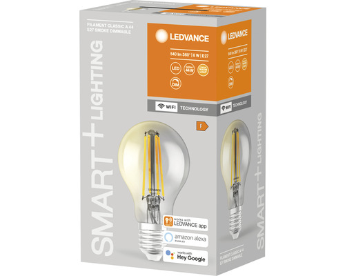 LEDVANCE Smart Plus Lighting LED Lampe mit E27 Fassung in Verpackung