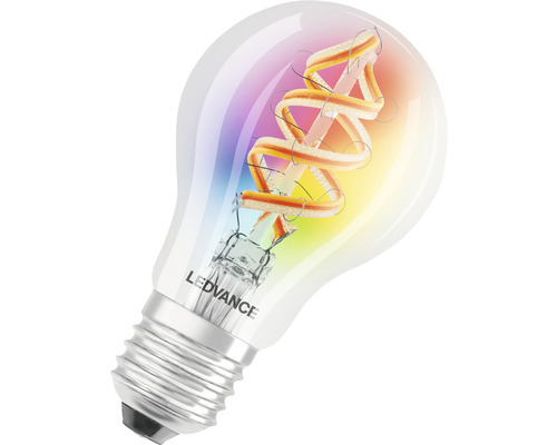 LEDVANCE SMART+ WiFi LED-Lampe E27 – Dimmbar, Farbtemperatur 2700-6500K, Ersetzt 60W Glühbirne