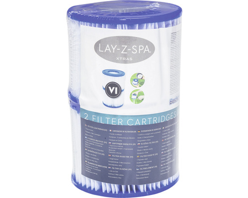 Lay-Z-Spa Xtras Filterkartuschen Typ VI, 2er-Pack