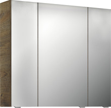 Spiegelschrank Pelipal Xpressline 4010 140 x 17 x 70,3 cm eiche 3-türig-thumb-1