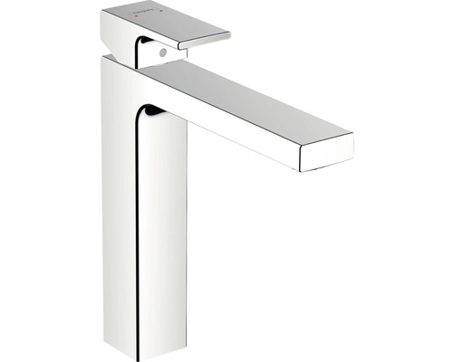 hansgrohe Waschtischarmatur für Aufsatzwaschbecken VERNIS SHAPE 190 chrom glänzend mit Zugstange 71562000