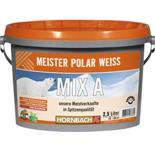 Eimer Polar Weiss Farbe, 2,5 Liter