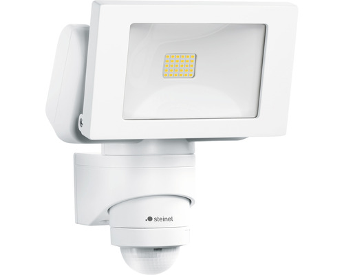 Steinel LED Sensor Strahler 14,7 W 1375 lm 4000 K 21,5x15,5 cm LS 150 S weiß LED-Außenstrahler mit Bewegungsmelder
