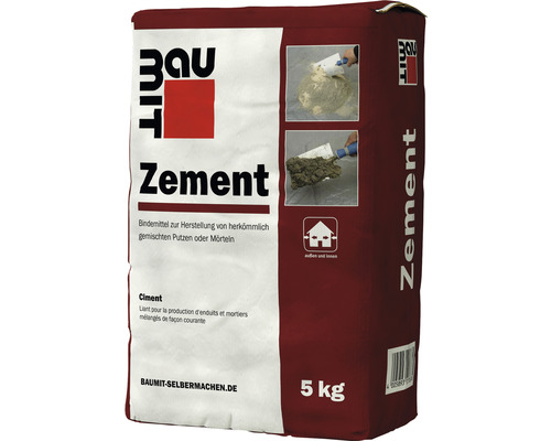 Bausatz Zement 5 kg Sack zur Herstellung von Putz und Mörtel Bausatz Zement 5 kg Sack zur Herstellung von Putz und Mörtel