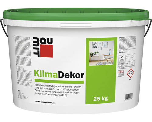 Baumit Pastöser KlimaDekor Kalkputz mit Kratzputzstruktur 1 mm weiß 25 kg