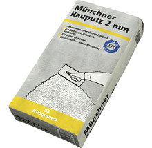 Münchner Rauputz 2 mm für innen und außen altweiß 25 kg-thumb-0