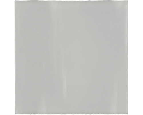 Steingut Metrofliese Artisan 15 x 15 cm weiß glänzend
