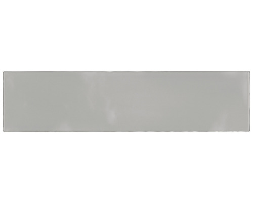 Steingut Metrofliese Artisan 7,5 x 30 cm weiß glänzend