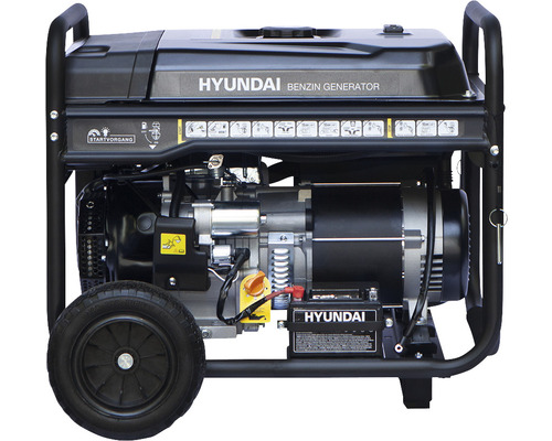 Hyundai Benzin Generator mit Rädern
