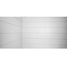 Paneelwand mit Nut-und-Feder-Verbindungen für Innenräume