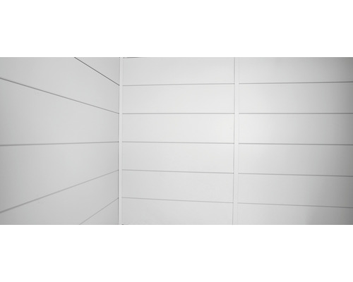 Paneelwand mit Nut-und-Feder-Verbindungen für Innenräume