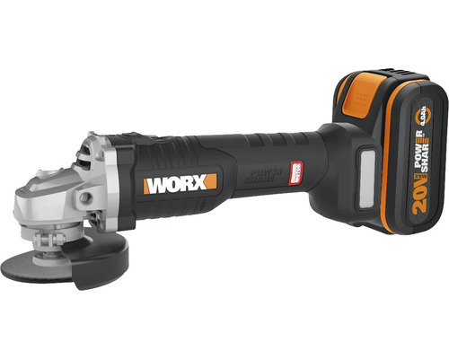 Akku Winkelschleifer Worx WX812 inkl. 1 Akku 4 0 Ah und HORNBACH