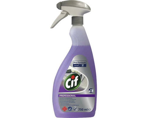 Desinfektionsreiniger Cif Professional 2in1 parfümfrei 0,75 l 6 Stück