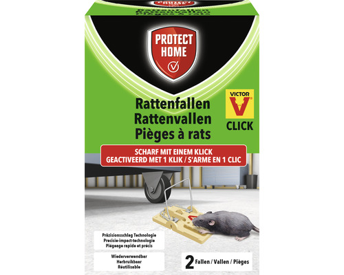 Rattenfalle Click Protect Home 2 Stück