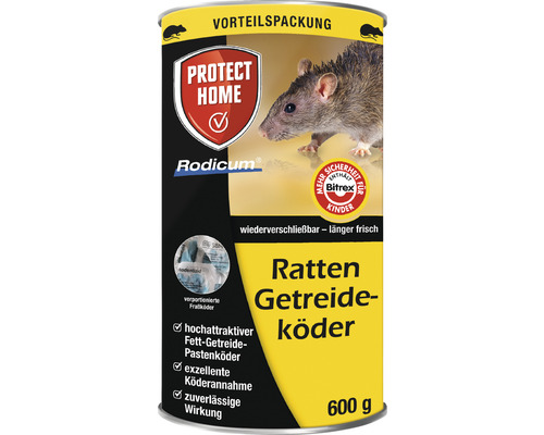 Rodicum Ratten Getreideköder Protect Home 600 g