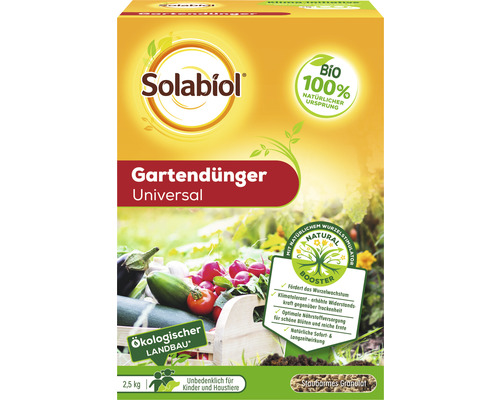 Solabiol Gartendünger 2.5 kg