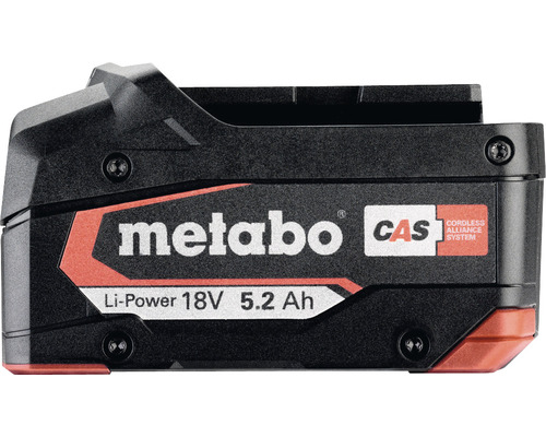 Metabo Akkupack Li-Power 18 V 5.2 Ah