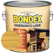 Holzlasur in Dose, geeignet für circa 33 Quadratmeter, Marke Bondex, Eiche hell