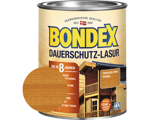 Bondex Dauerschutz-Lasur Holzschutzlasur für Aussen Oregon Pine Honig