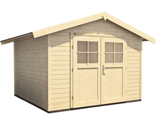 Holz Gartenhaus mit Doppeltür und Fenster