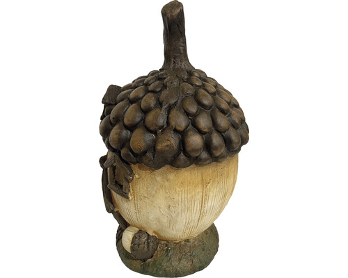 Dekorative Eichelfigur für den Garten